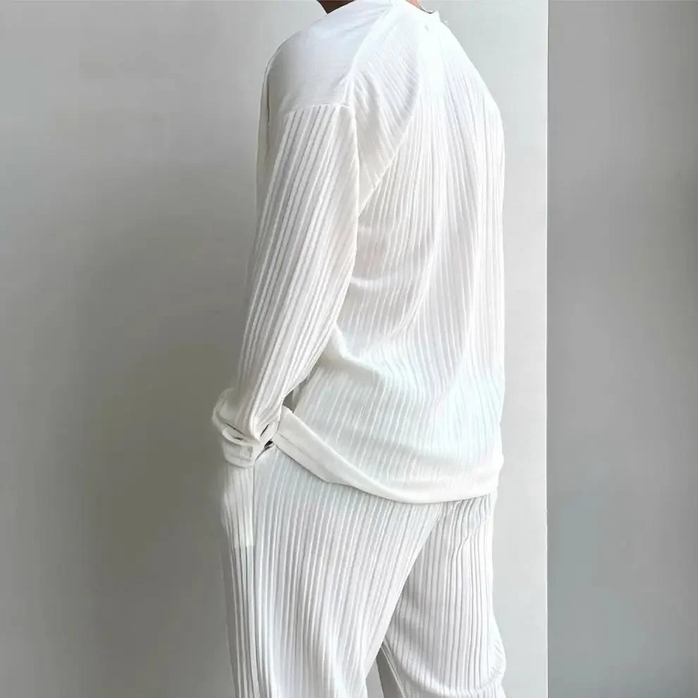 Men Solid V Neck Cardigan Sweater