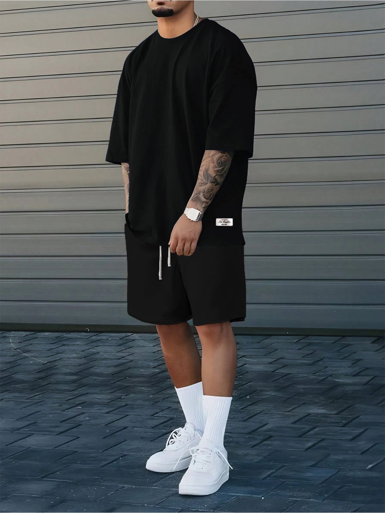 Men’s Summer 2 Piece Set T-Shirt & Shorts