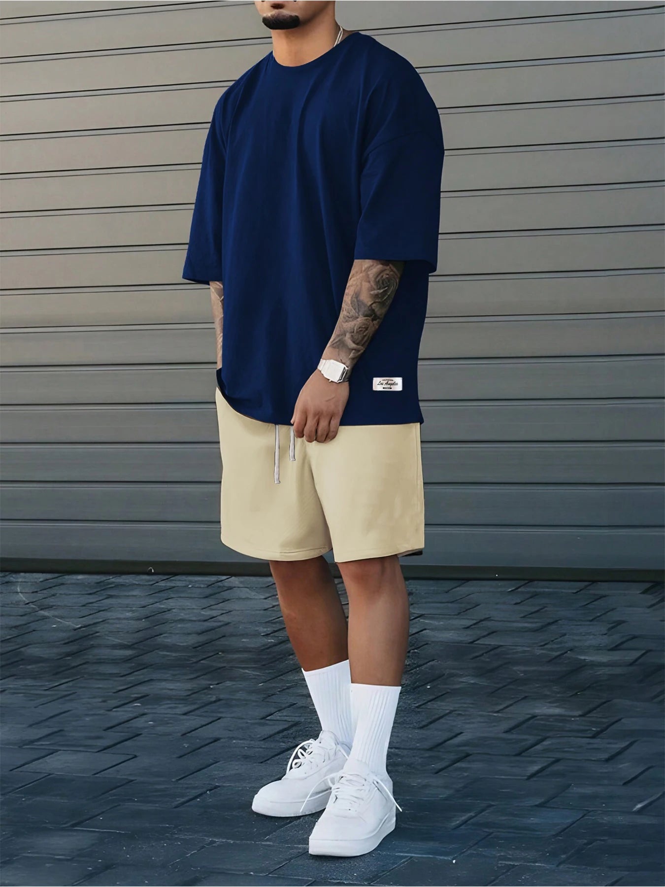 Men’s Summer 2 Piece Set T-Shirt & Shorts