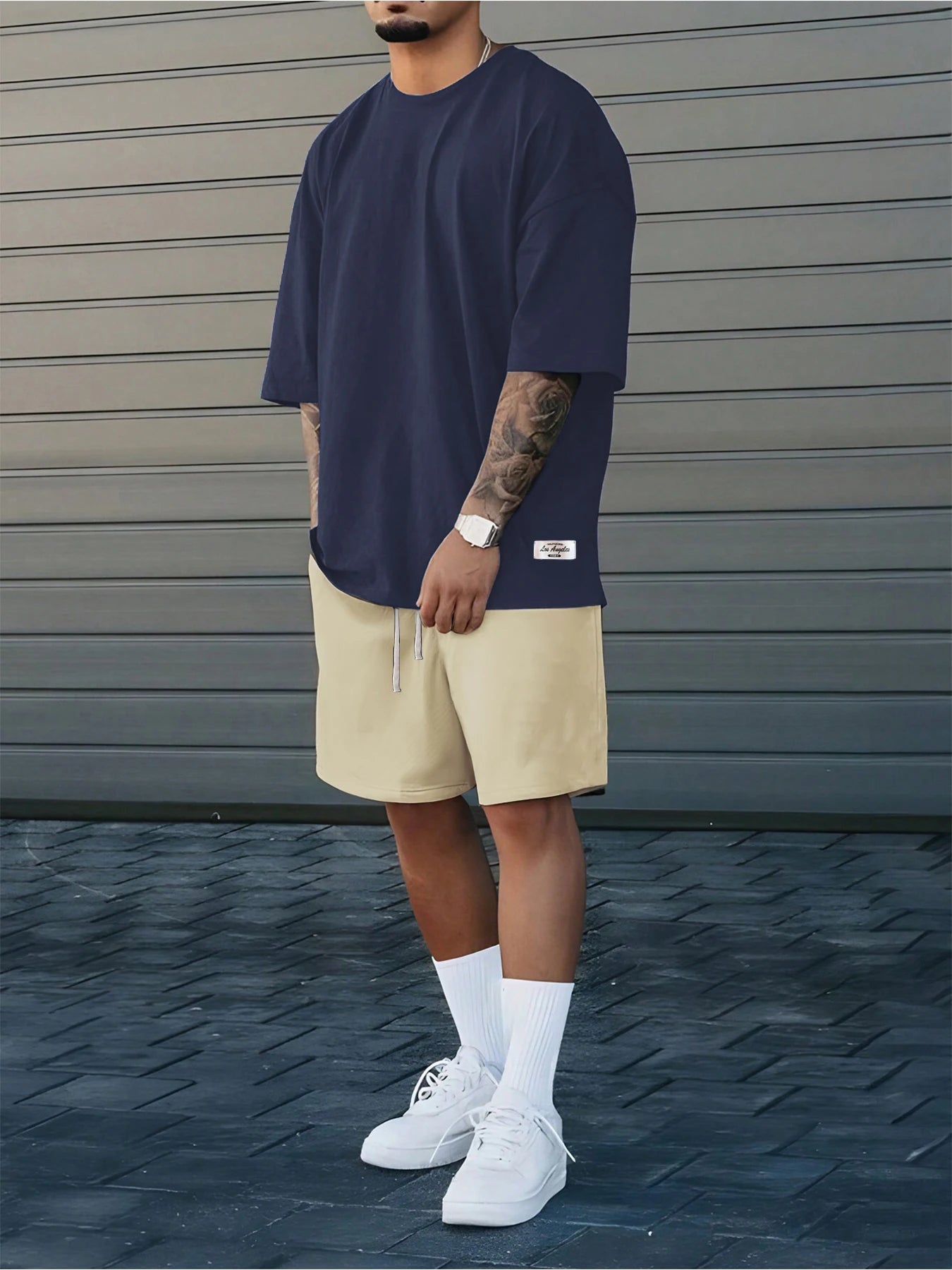 Men’s Summer 2 Piece Set T-Shirt & Shorts