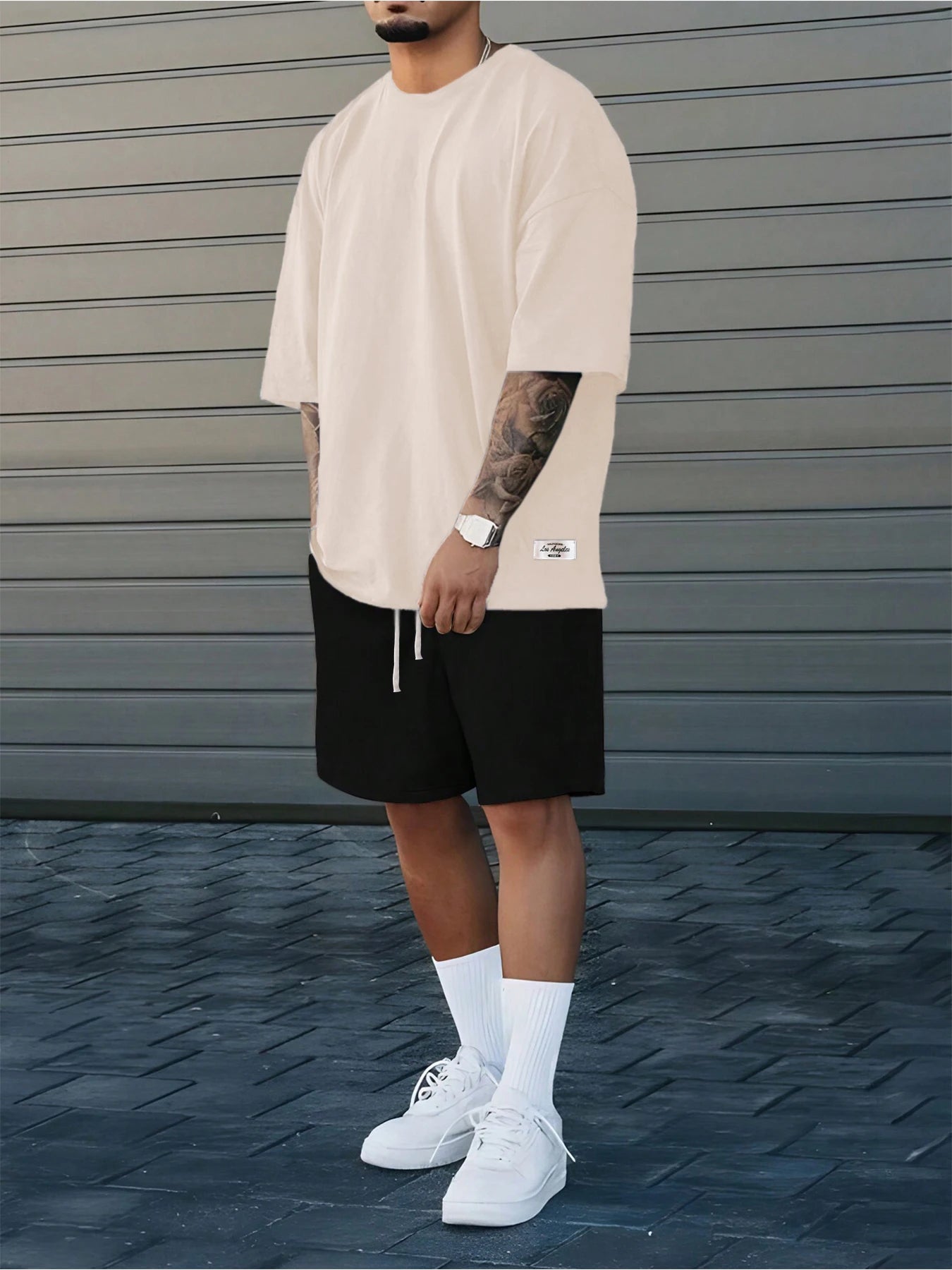 Men’s Summer 2 Piece Set T-Shirt & Shorts