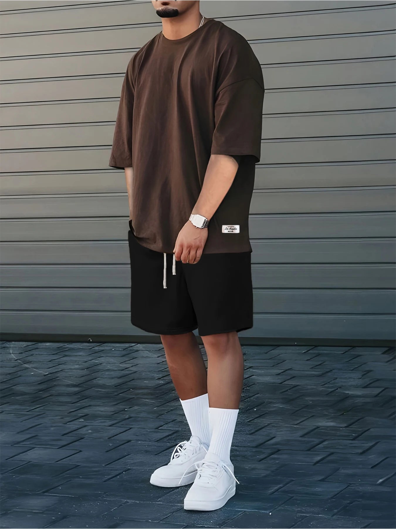 Men’s Summer 2 Piece Set T-Shirt & Shorts