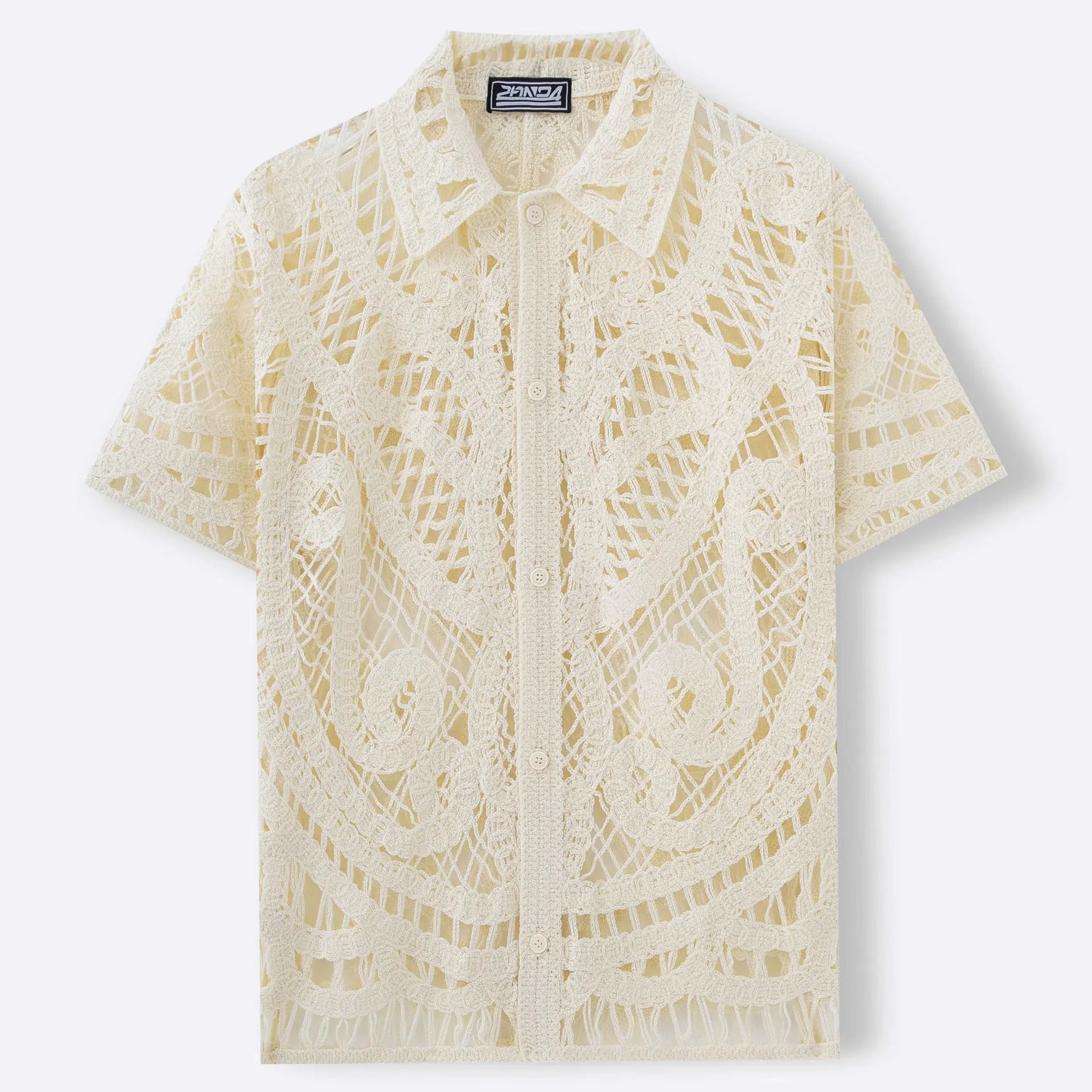 Men Mesh Polo Shirt Short Sleeve Summer