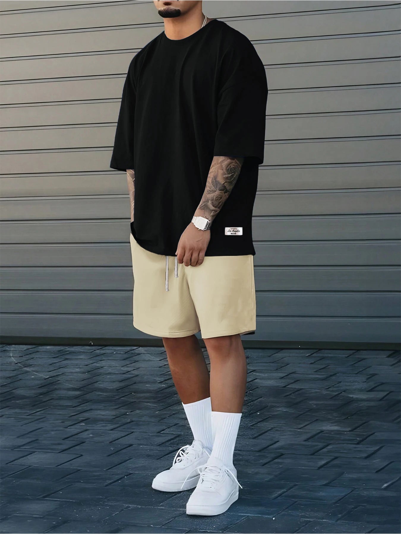 Men’s Summer 2 Piece Set T-Shirt & Shorts