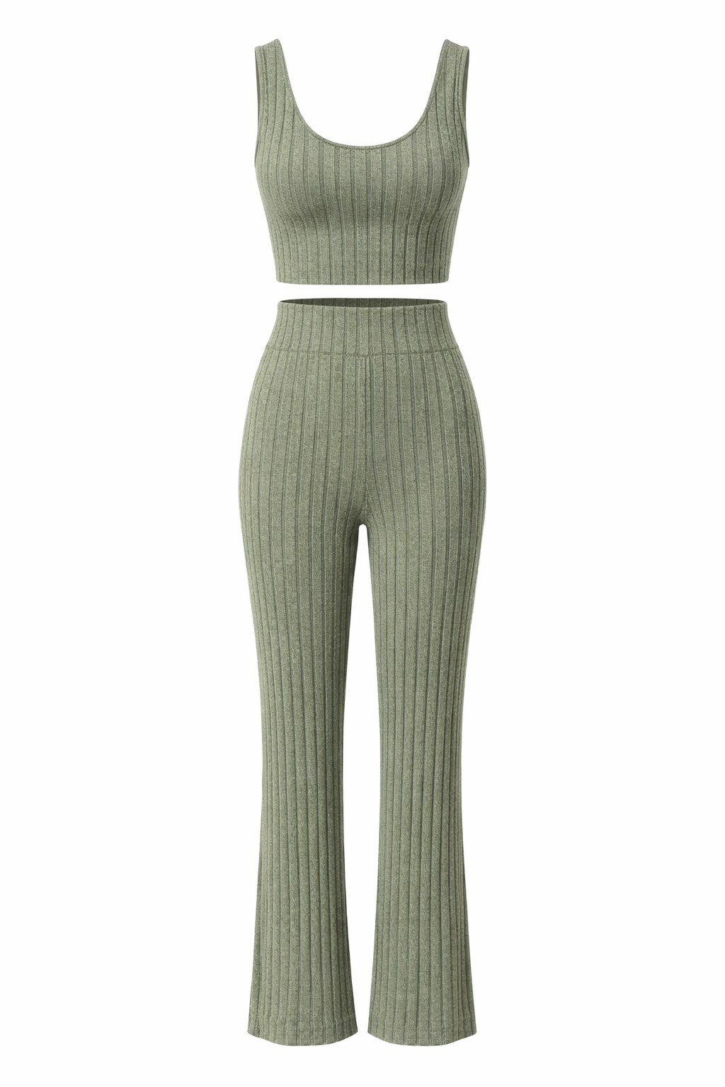 Women Pajama Set Tank Top Long Pants Loungewear
