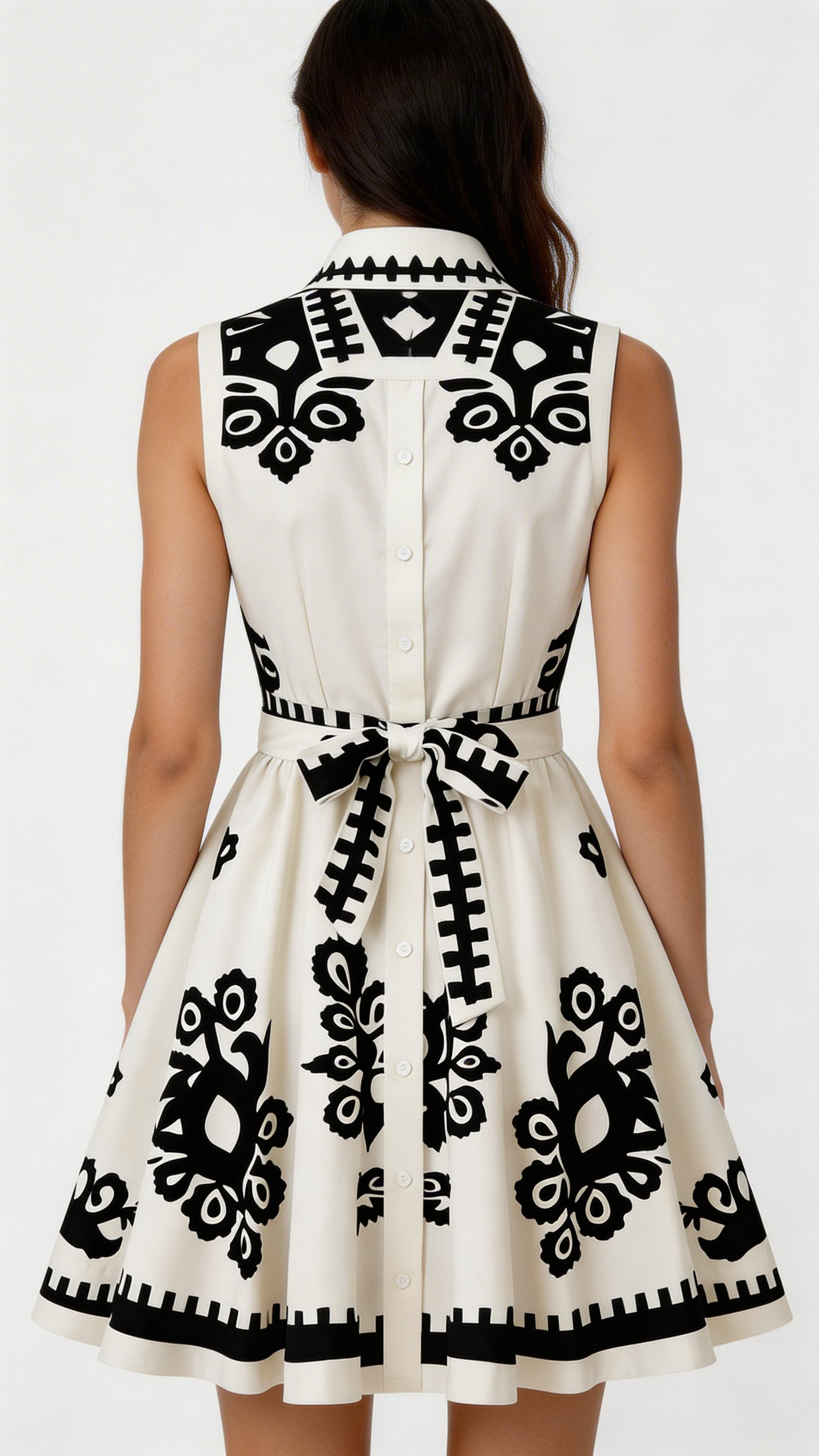 Women's Fashion Strapless Floral Print Belted Waist Dress Ladies Summer Beach Dress Casual Sleeveless Swing Dress