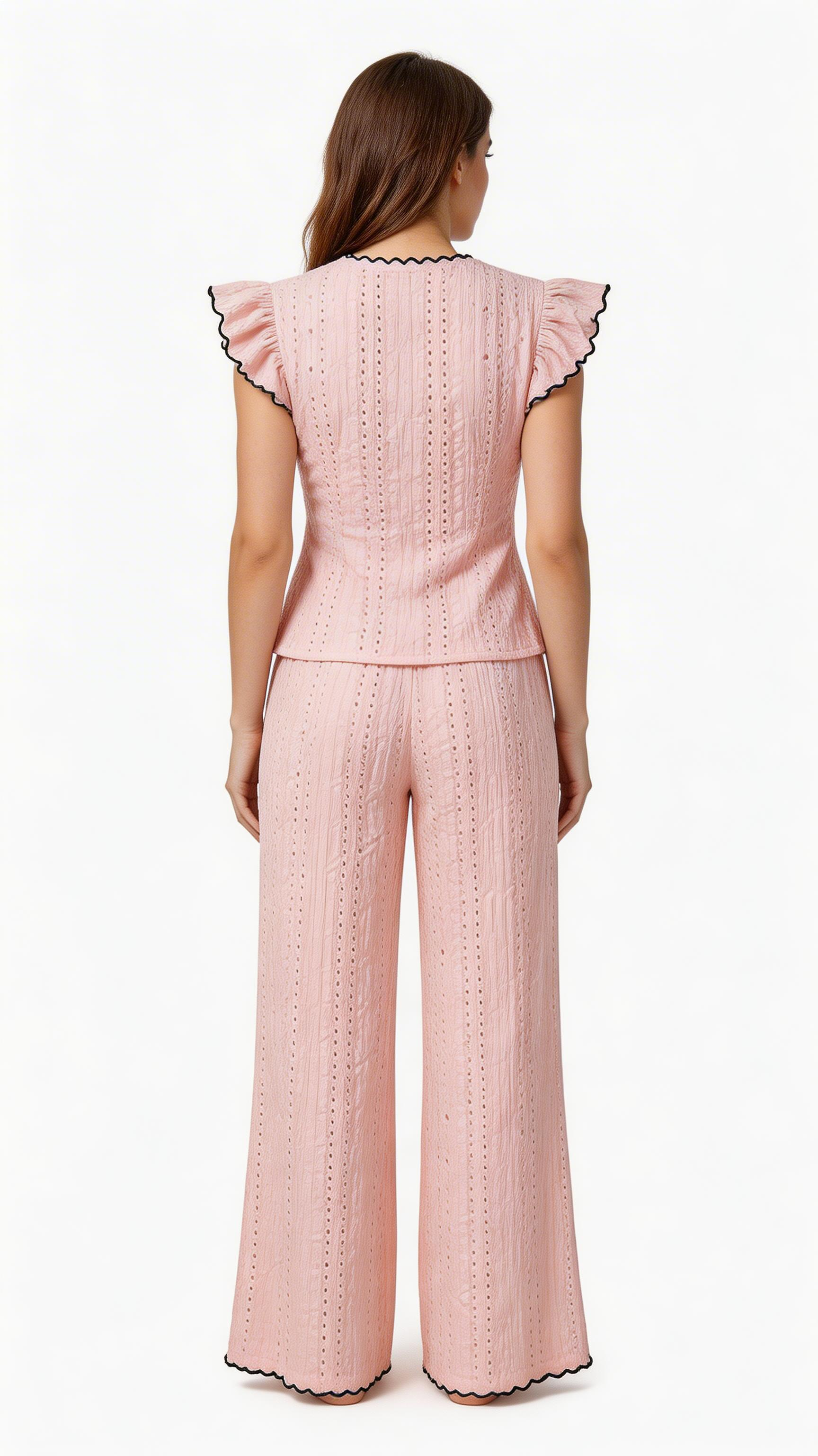 Lace Pajama Set – Lightweight Summer Sleepwear